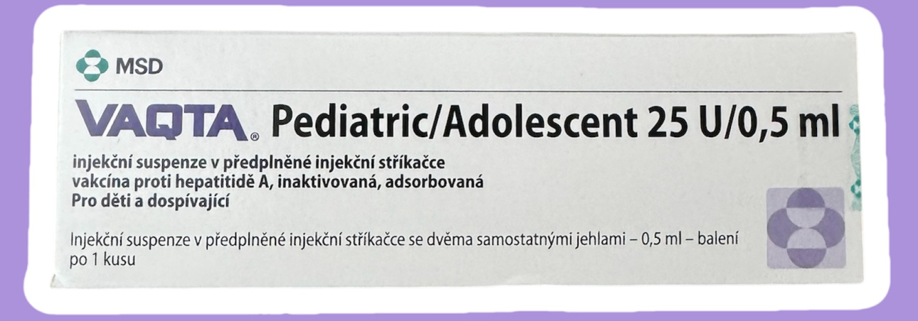 Informace MSD pro odběratele cizojazyčných verzí Vaqta pediatric a Vaqta adult